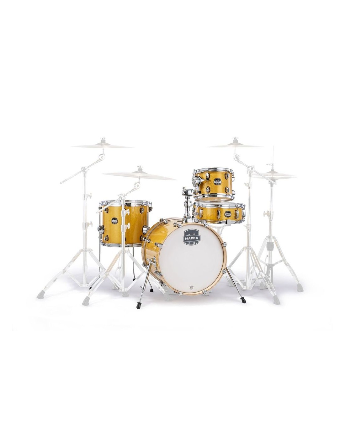 MAPEX MA486SYD Mars Birch Be Bop 4 pezzi Sunflower Sparkle