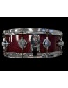 DW DRUMS COLLECTORS RULLANTE IN ACERO RED SPARLKLE 14X5 USATO 