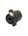 Bespeco XLR3FPJ Connettore combinato cannon/jack bilanciato da pannello