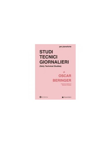 Beringer - Studi Tecnici Giornalieri per pianoforte