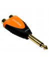 Connecteur jack mono mâle 2 RCA femelle Bespeco SLAD365