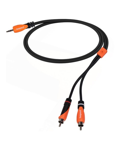 Bespeco SLYMSR180 Cavo Mini Jack Stereo RCA Stereo