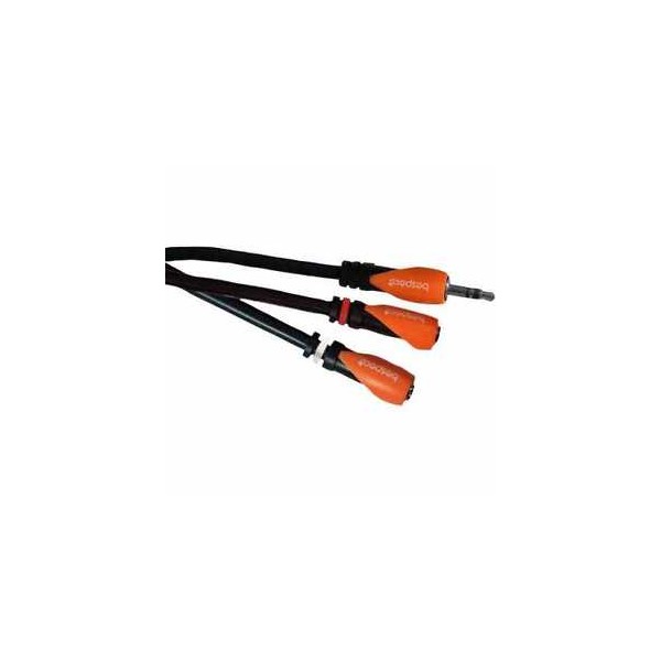 Bespeco SLYMSX100 Cavo Mini Jack - Due Mini Jack Femmina