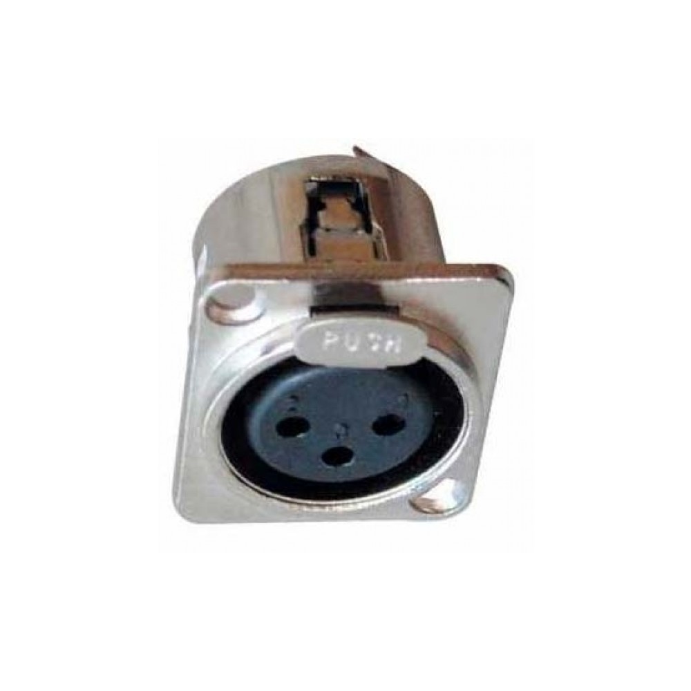 Bespeco XLR3FP XLR Femmina da Pannello