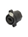 Bespeco XLR3FPJ Connettore combinato cannon/jack bilanciato da pannello