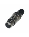 Bespeco XLR5FX Cannon femmina volante 5 poli, professionale