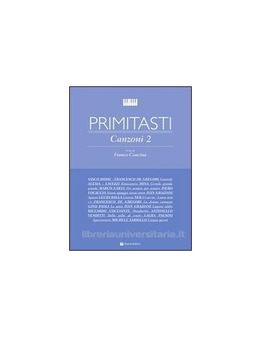 Concina - Primi Tasti Canzoni Vol.2