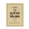 Czerny Carl - 24 petites études de vitesse Op. 636 (Ed. Curci )