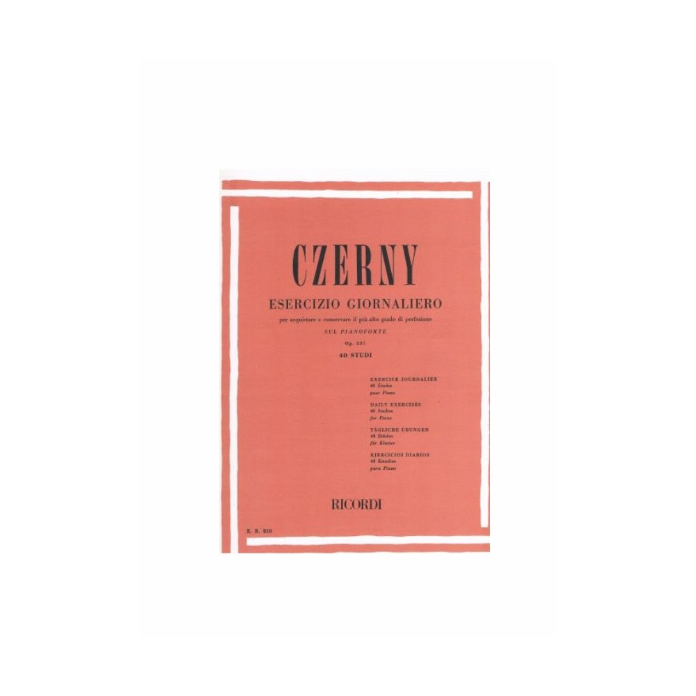 Czerny Carl - Esercizi giornalieri op...