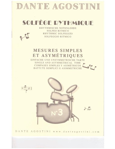 Dante Agostini - Solfeggio Ritmico 3