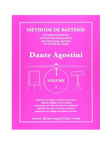 Dante Agostini Metodo per batteria Vol.1