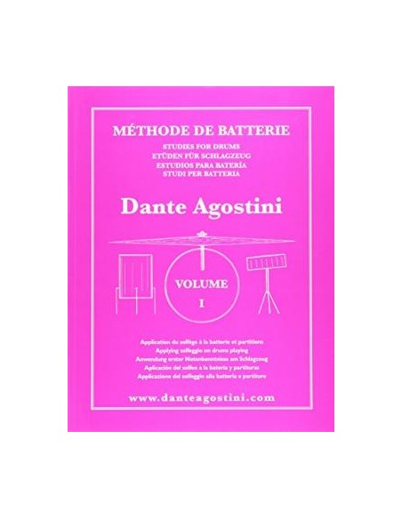 Dante Agostini Metodo per batteria Vol.1