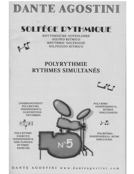 Dante Agostini Solfeggio Ritmico 5