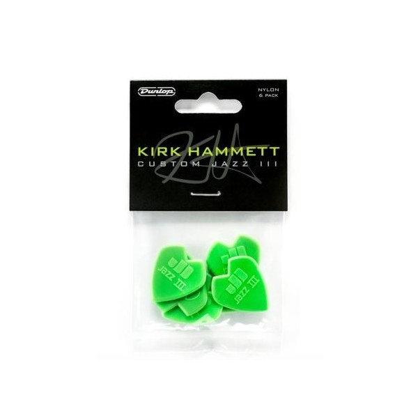DUNLOP 47PKH3N Kirk Hammett Signature Players Pack/6