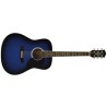 Eko Ranger 6 Blue Sunburst Chitarra Acustica