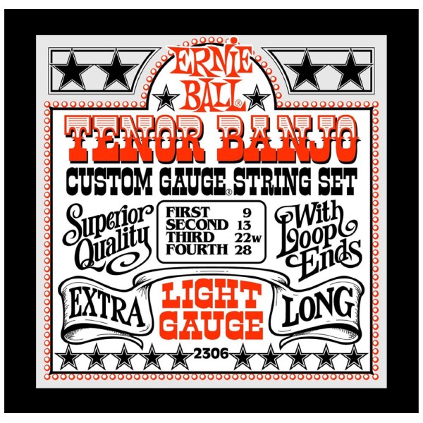 Ernie Ball 2306 - Tenor Banjo Light