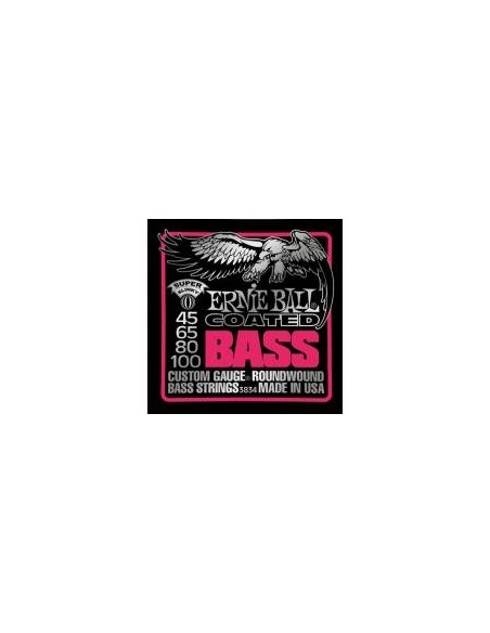 Ernie Ball 3834 - Coated Slinky Bass 45-100