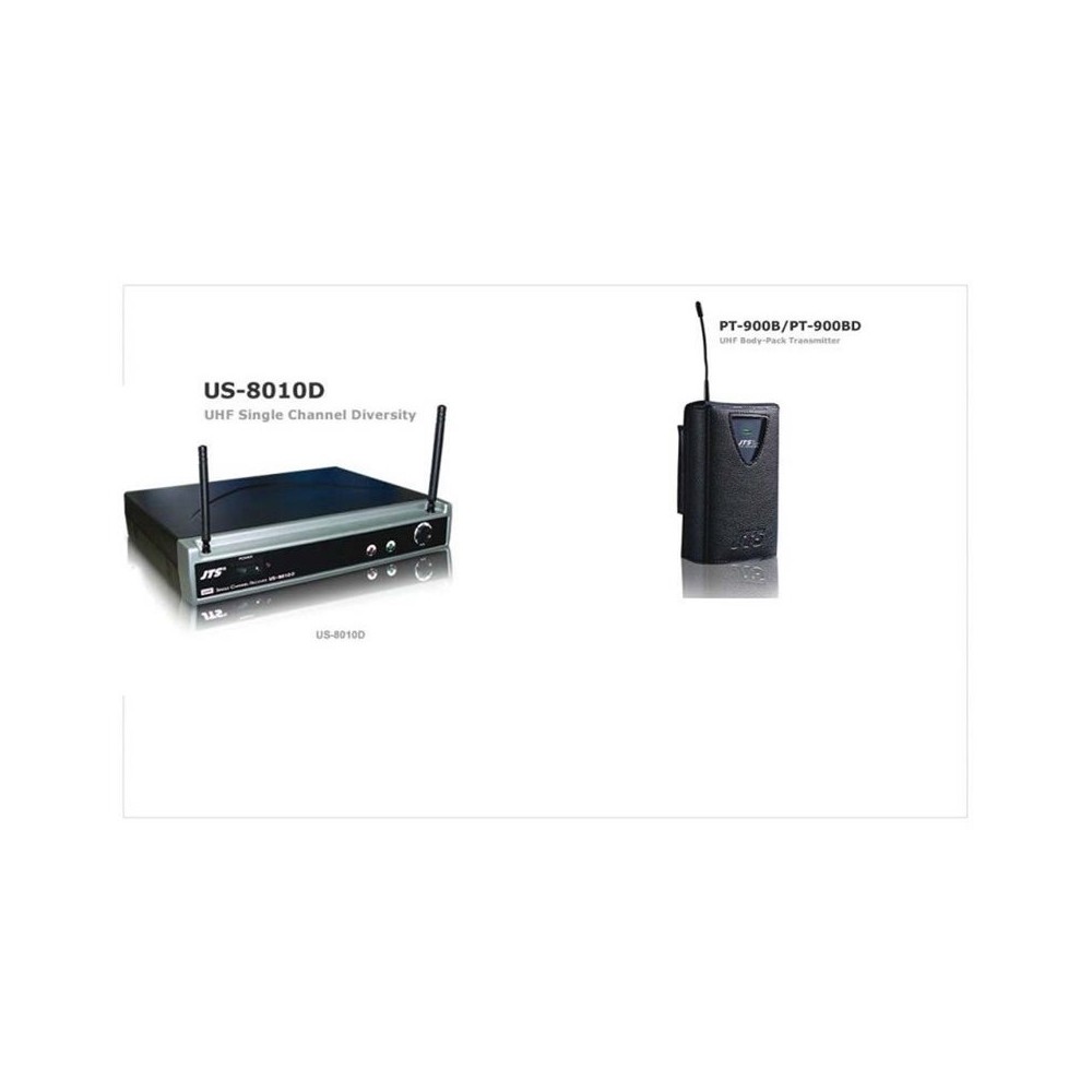 JTS US-8010D/PT900BD Sistema Wireless