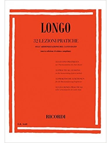 Longo - 32 Lezioni pratiche di canto