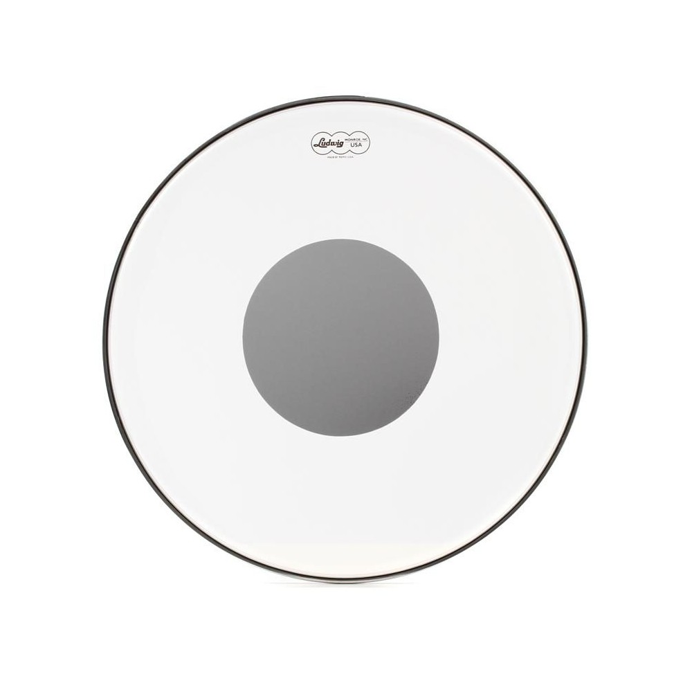 Ludwig LW6118R Pelle Silver Dot Clear...