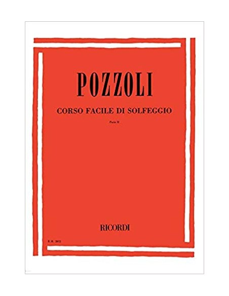 Pozzoli - Corso facile di solfeggio Vol. 2