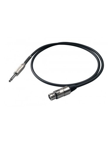 Proel BULK200LU3 Cavo XLR F - Jack 3 Mt