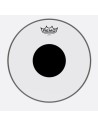 Remo CS-0314-10 Controlled Sound Top Black Dot Clear 14