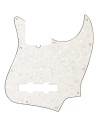 Stealton PGJB580WP Jazz Bass 10 Hole Pickguard - White Perloid
