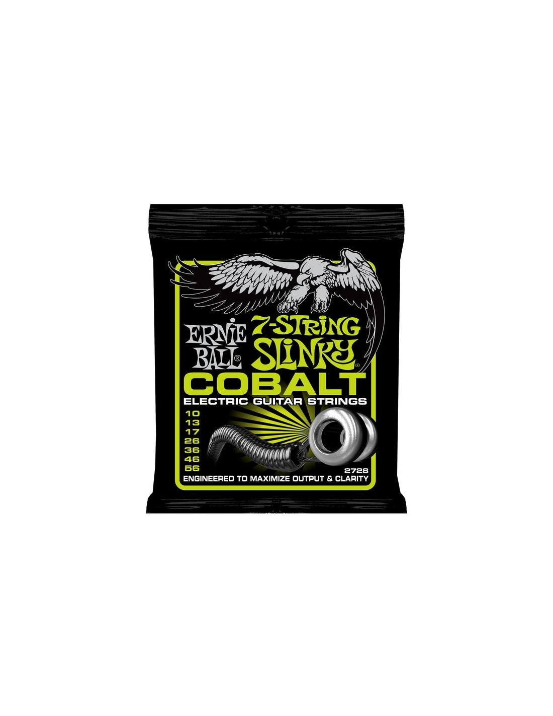 Ernie Ball 2728 - Cobalt Regular Slinky 7 corde 10-56