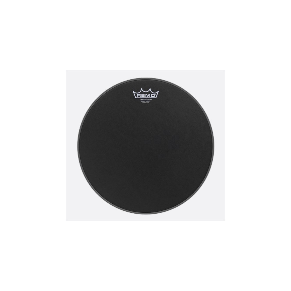 Remo BA-0813-ES Black Suede...