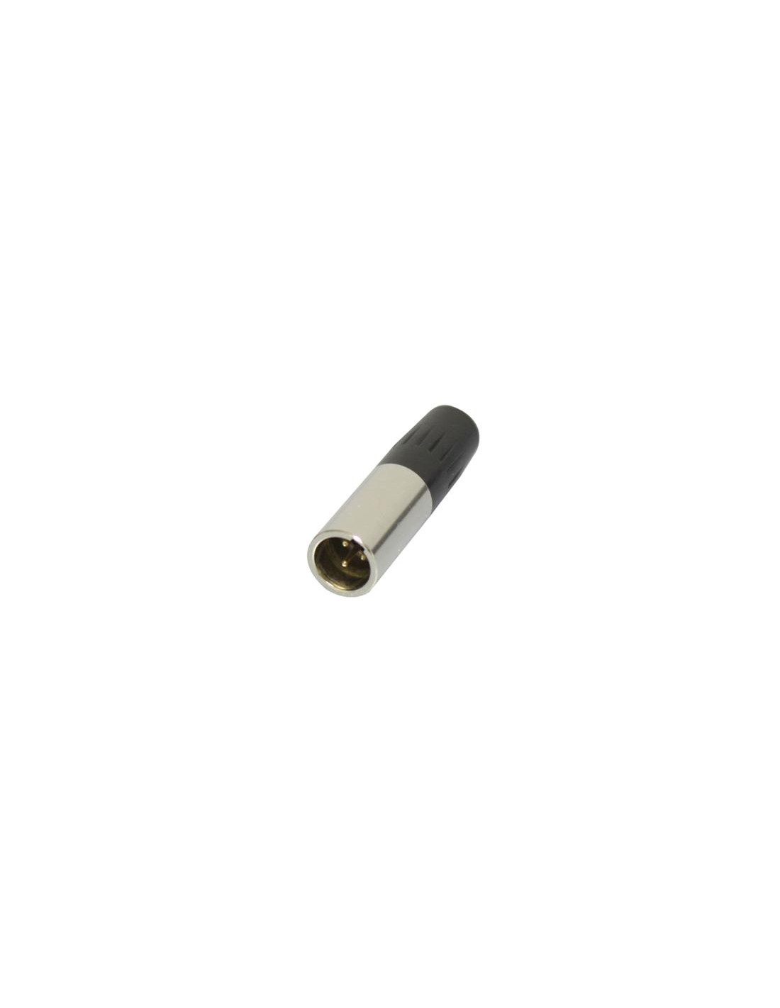 Bespeco XLR3MXS Connettore Mini XLR Maschio Volante