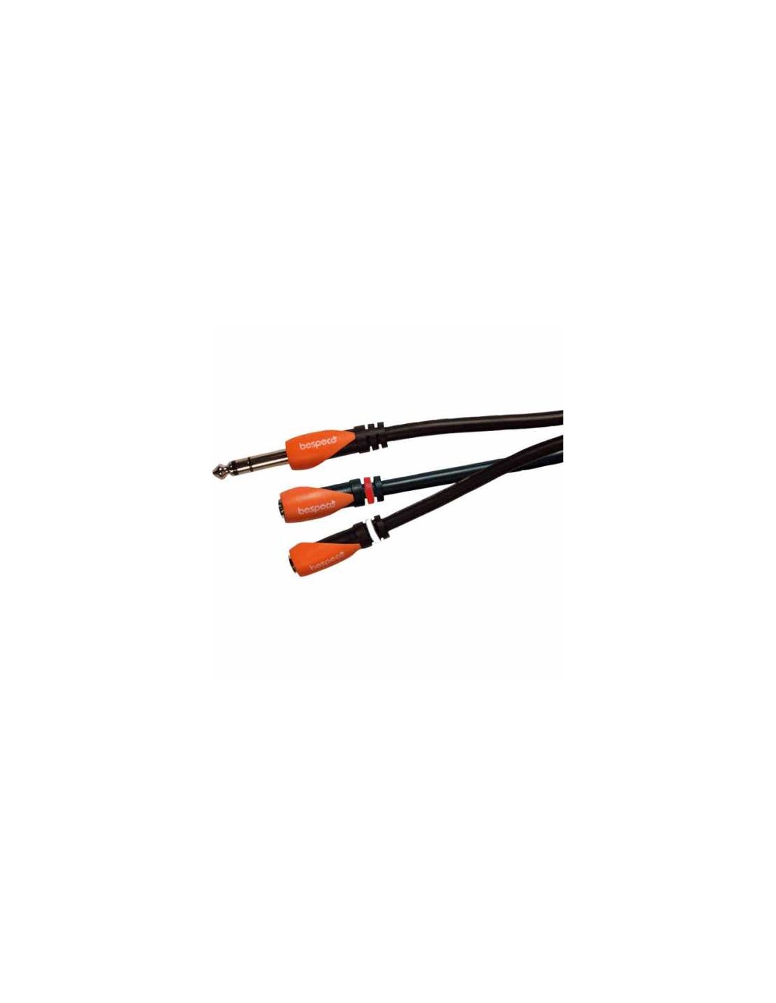 Bespeco cavo 2 jack mono femmina 6,3 mm / jack stereo maschio 6,3mm SLYS2X030 metri 0,3