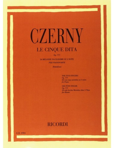 Czerny Carl - Cinque Dita op.777