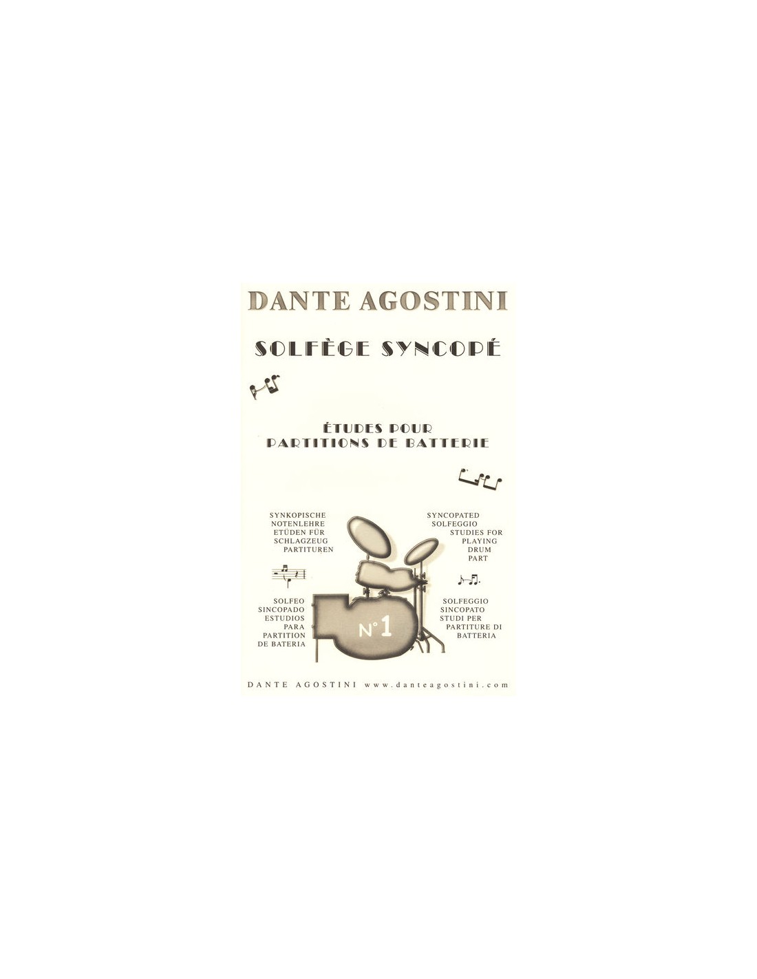 Dante Agostini - Solfège syncopé - Volume 1