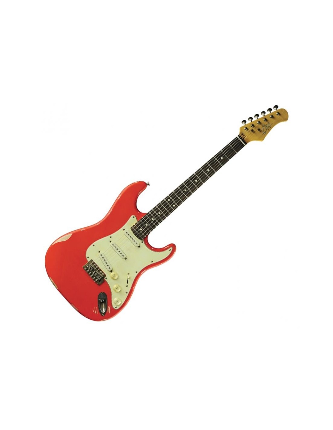 Eko S-300 Relic Fiesta Red Chitarra Elettrica