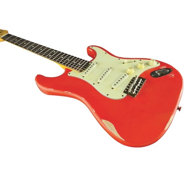 Eko S-300 Relic Fiesta Red Chitarra Elettrica