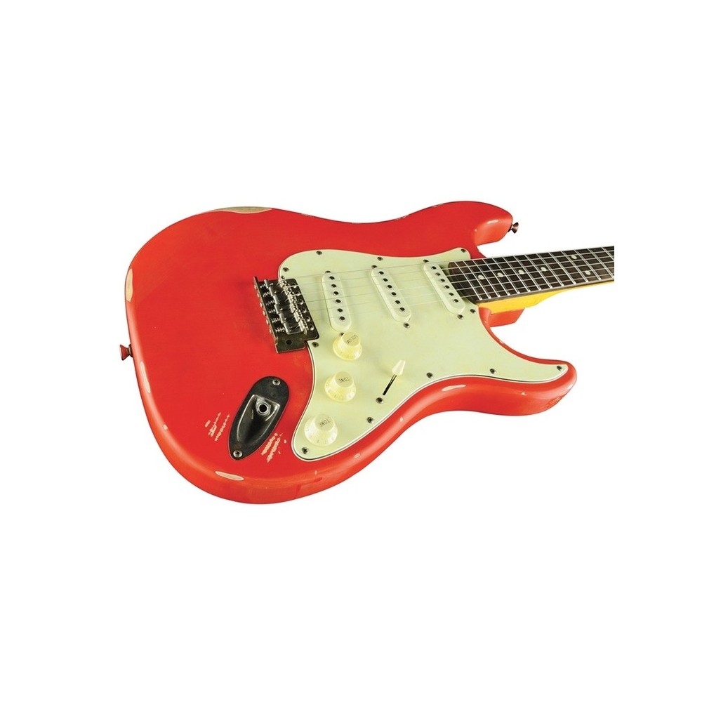 Eko S-300 Relic Fiesta Red Chitarra...