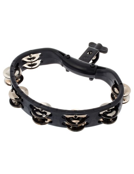 MEINL HTMT2BK Tambourine 2 Rows Black