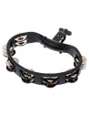 MEINL HTMT2BK Tambourine 2 Rows Black