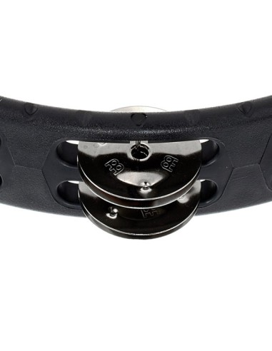 MEINL HTMT2BK Tambourine 2 Rows Black