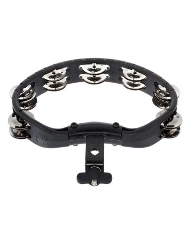 MEINL HTMT2BK Tambourine 2 Rows Black