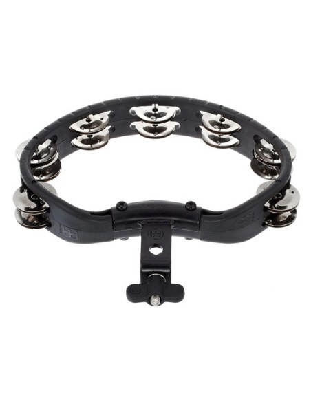 MEINL HTMT2BK Tambourine 2 Rows Black