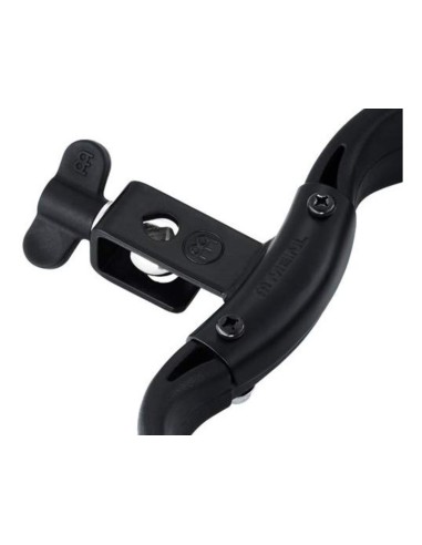 MEINL HTMT2BK Tambourine 2 Rows Black