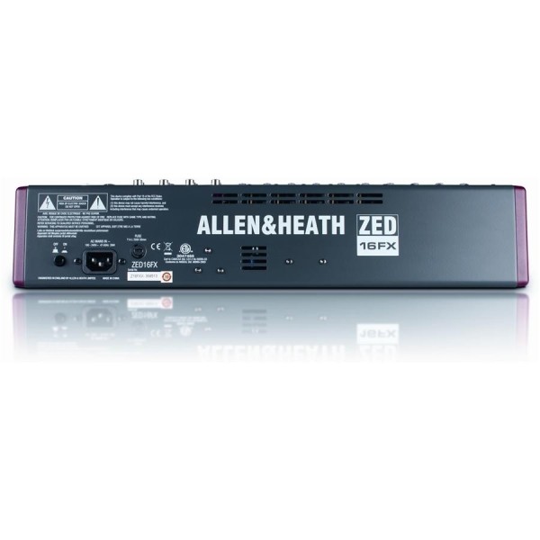 Allen & Heat ZED16 FX Mixer USB 16 ingressi con effetti