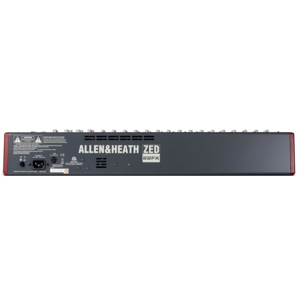 Allen & Heat ZED 22FX Mixer 22 Canali con USB ed Effetti
