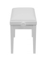 Banco para piano u órgano Proel PB90SSWWH blanco satinado