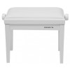 Proel PB90SBWWH Bench for Piano or Organ in Gloss White