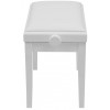 Banc de piano ou d'orgue Proel PB90SBWWH Blanc brillant