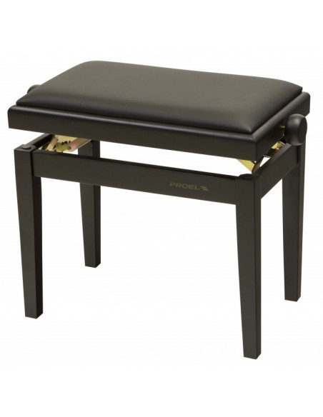 Proel PB90SSBBK Panca per Piano o Organo Nero Opaco
