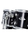 Pearl EXX725 C31 Export Jet Black Shell Kit 22-10-12-16